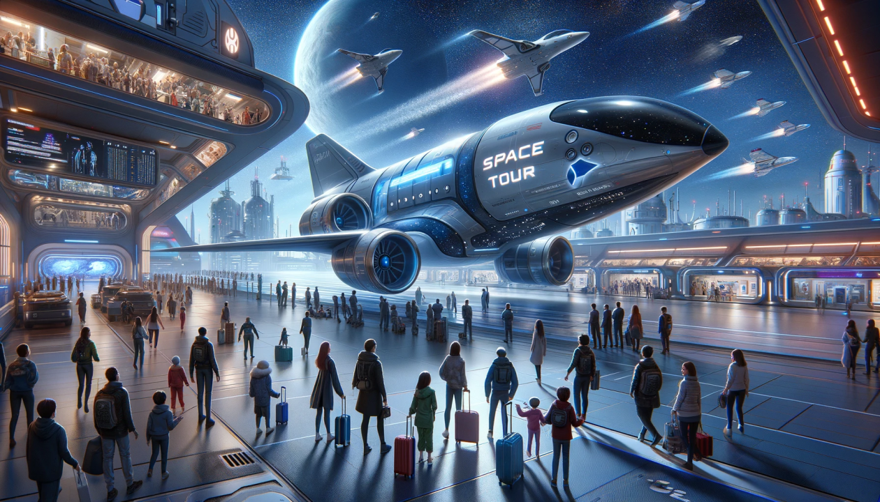 Space Tourism Leads Exploration