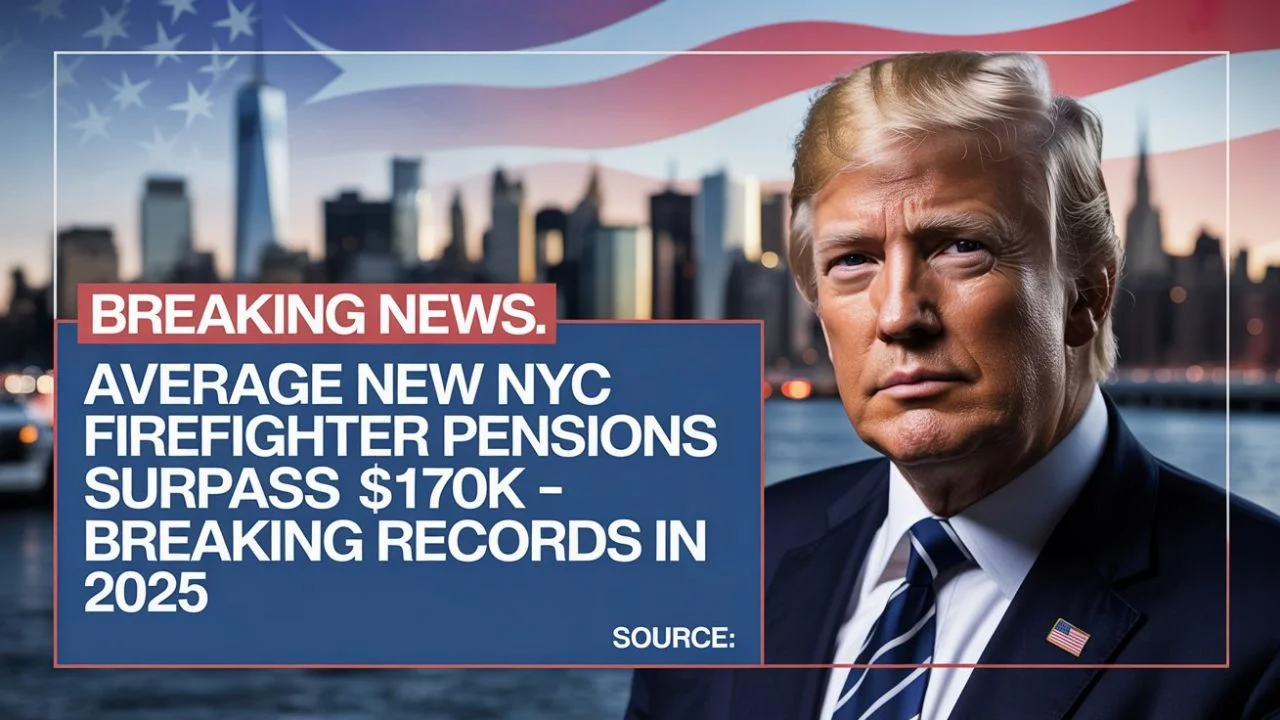 Average New NYC Firefighter Pensions Surpass $170K — Breaking Records In 2025