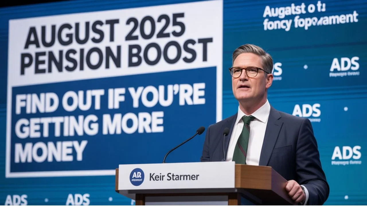 August 2025 Pension Boost – Find Out If You’re Getting More Money